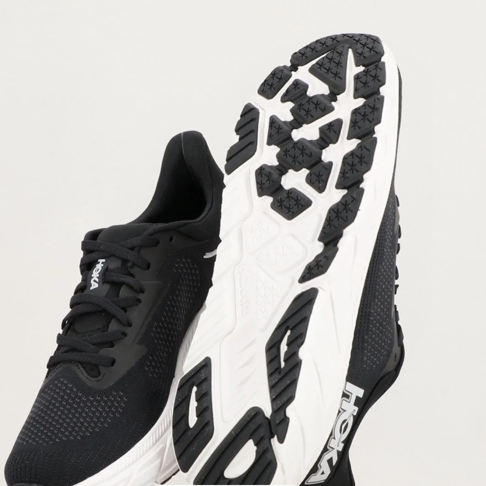 HOKA Men's Arahi 7 Stability Shoe Black & White Size 11.5D NEW - Picture 15 of 15